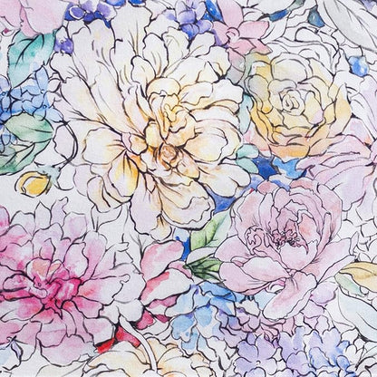 Maison d' Hermine Table Cloth Rectangle Table 100% Cotton 60 x 108 Inches Tablecloth Reusable Decorative for Dining Room Farmhouse Home Valentines Day Decorations Spring Summer - Floral Love