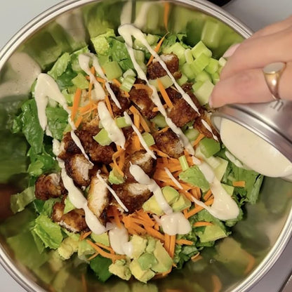 S'well Stainless Steel Salad Bowl Kit XL 184oz, Includes 5oz Canister - Image 2
