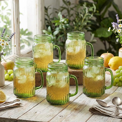 SUT Mason Jar Drinking Glasses - Image 8