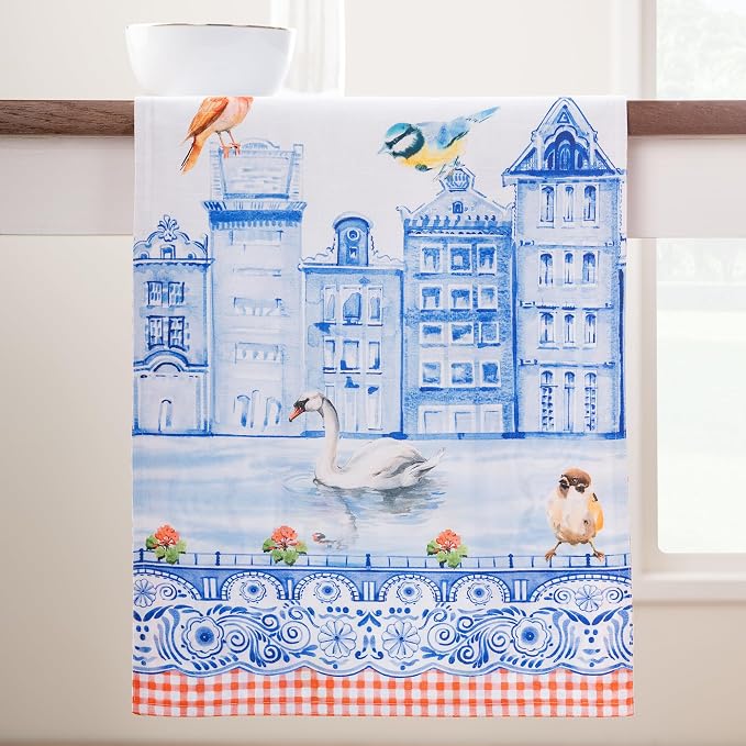 Maison d' Hermine Table Runner 100% Cotton 14.50" x 108" | Table Runners 108 - Image 8