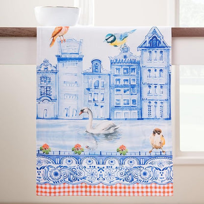 Maison d' Hermine Table Runner 100% Cotton 14.50" x 108" | Table Runners 108 - Image 8