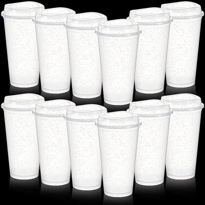 FillTouch 12 Pcs 16 oz Reusable Coffee Cups by FillTouch