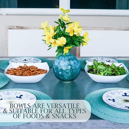 PLASTICPRO Disposable 64 ounce Square Serving Bowls, Party Snack or Salad Bowl - Image 4