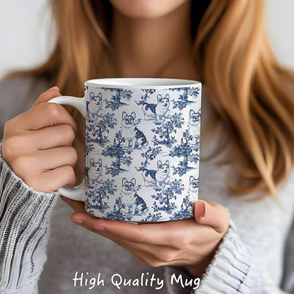 Chinoiserie Corgi Mug, Corgi Gifts - Image 2