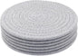 8 Inch Trivets for Hot Dishes, Hot Pots and Pans, Large Coaster for Kitchen by KITLAB