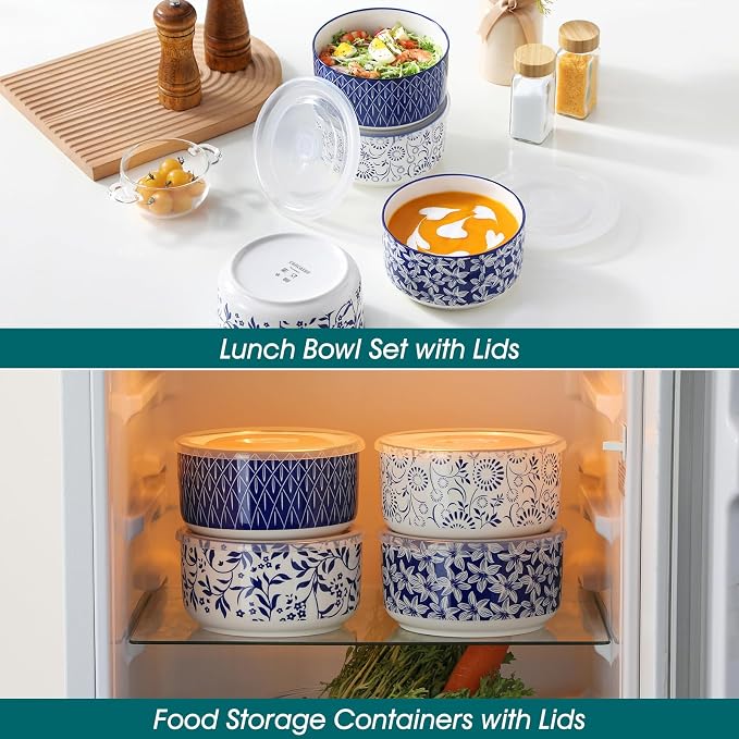 vancasso 36 Oz Ceramic Serving Bowls - Image 9