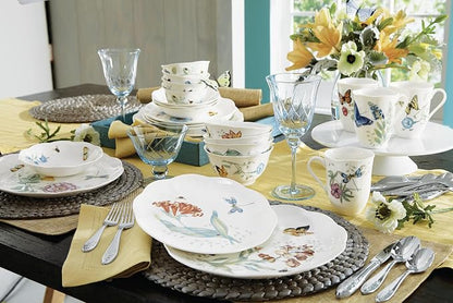Lenox Butterfly Meadow Porcelain 28-Piece Dinnerware Set - Image 9