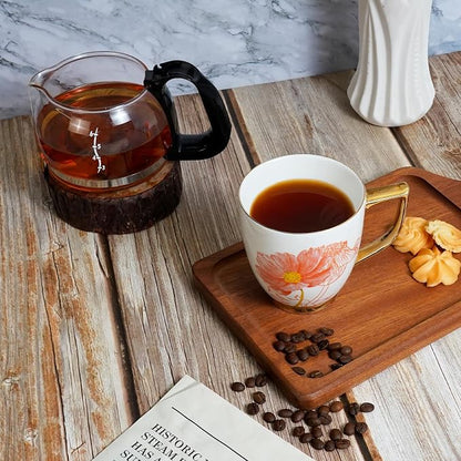 Ceramic Floral Coffee Mug, 15 oz | Tea Cup - Image 7