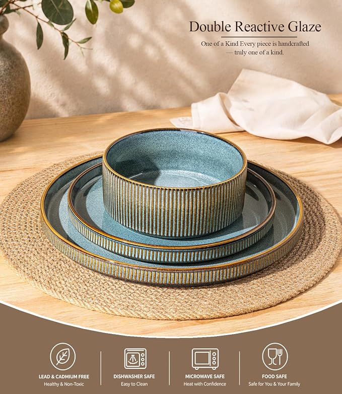 GBHOME Stoneware Dinnerware Sets - Image 4
