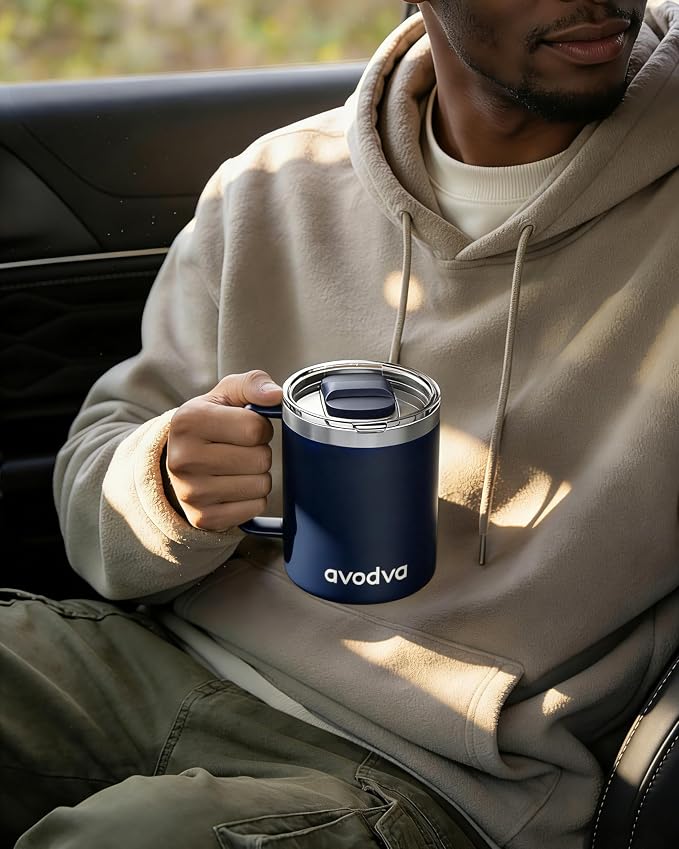 2 Pack 12oz Insulated Coffee Mug - Image 5