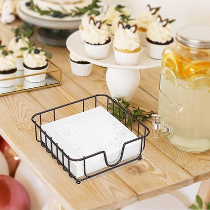 Napkin Holder for Table, Napkin Holders for Paper Napkins, GMFINE Flat Modern - Image 6