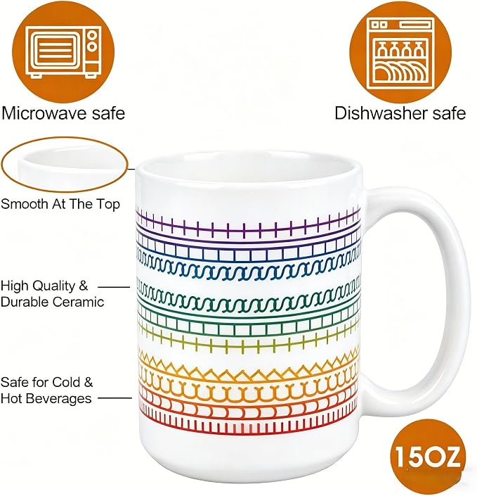 Fuck This Shit Secret Mug, 15Oz Hidden Message Coffee Cup Ceramic | Funny - Image 3