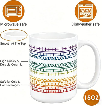 Fuck This Shit Secret Mug, 15Oz Hidden Message Coffee Cup Ceramic | Funny - Image 3