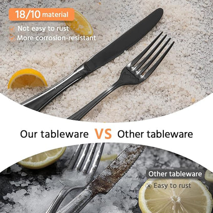 18/10 Stainless Steel Silverware Set - Image 8