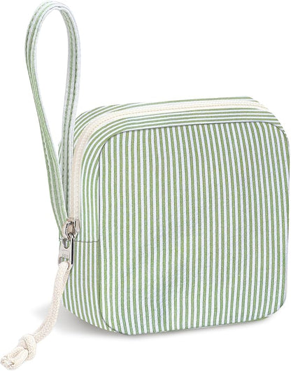 Corduroy Period Pouch for Women, Cute Sanitary Pad Pouch by CetyVoyie