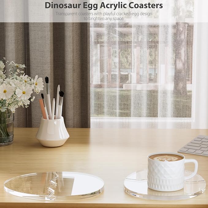 Acrylic Coaster Decorative Plates, Office Desk Accessories - Image 6