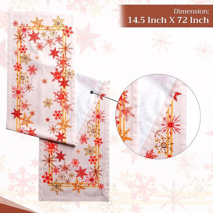 Maison d' Hermine Table Runner 100% Cotton 14.50" x 72" | Table Runners 72 - Image 4