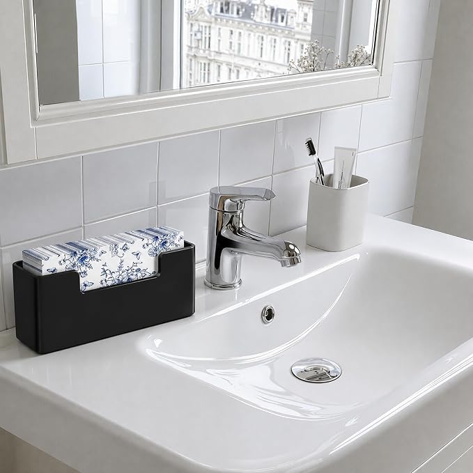 HBlife Acrylic Guest Towel, Paper Napkin Holder - Image 5