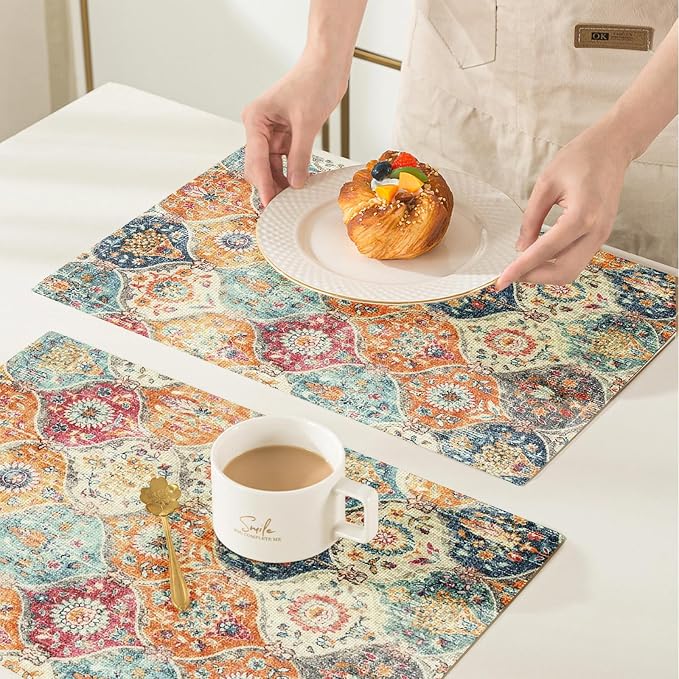 Snycler Table Runner Boho Table Runners Vintage Elegant Farmhouse Table Center - Image 4