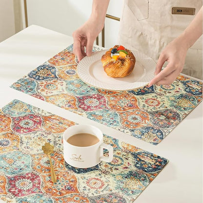Snycler Table Runner Boho Table Runners Vintage Elegant Farmhouse Table Center - Image 4