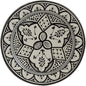 Ceramic Plates Moroccan Handmade Appetizer Tapas Serving Decorative 8 inches Round