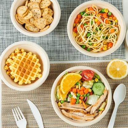 150 Pack 16 OZ Compostable Disposable Paper Bowls - Image 6