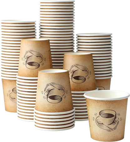 Clawsoff 600 Pack 4 oz Small Coffee Cups Disposable Paper Espresso Cups | by BuyNow