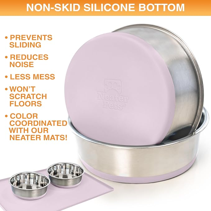 Neater Pet Brands Stainless Steel Dog Bowls - Image 4