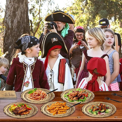 100 Pcs Disposable Pirate Tableware Set - Image 4
