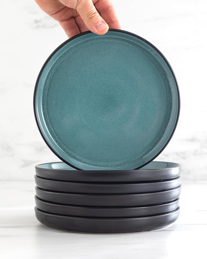 12 Piece Stoneware Dinnerware Set - Image 9