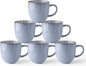 AmorArc 12oz Coffee Mugs, Ceramic Coffee Mugs set of 6 by AmorArc