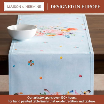Maison d' Hermine Table Runner 100% Cotton 14.50" x 72" | Table Runners 72 - Image 2