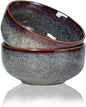 Serving Bowls - 36 Ounce Bowls Set - Ceramic Bowl Set of 2-7 inch Salad Bowls - Soup Bowls - Cereal Bowls for Kitchen