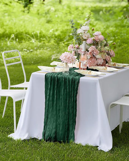 Pureegg 2-Pack Cheese Cloths Table Runner, Baby Shower, Wedding and Farmhouse - Image 7