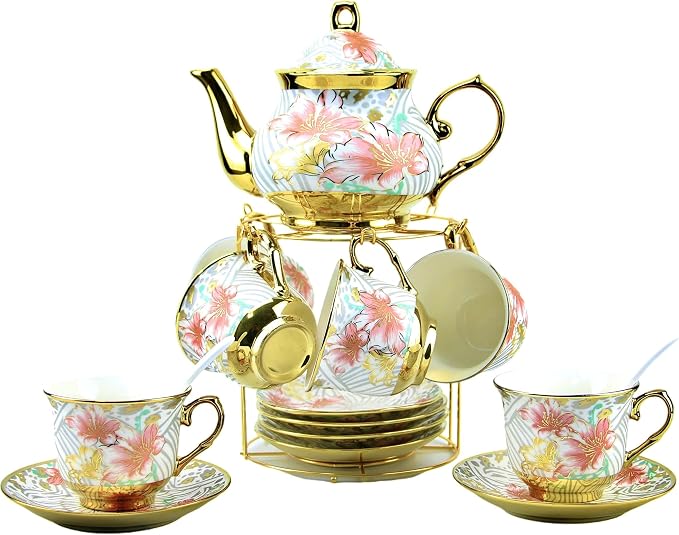 20 Pieces Porcelain Tea Set by TATSUMI