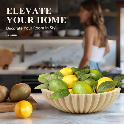 Large Decorative Bowl, Modern Handicraft Bowls - Image 5