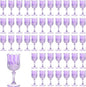 7OZ Plastic Wine Glasses, Reusable Vintage Goblets Unbreakable Drinking Glasses by Unknown
