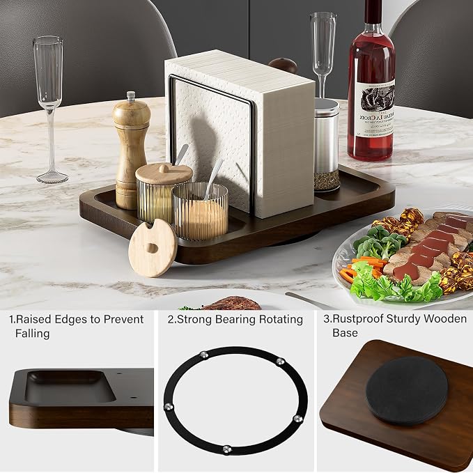 Rotating Napkin Holder for Table - Image 4