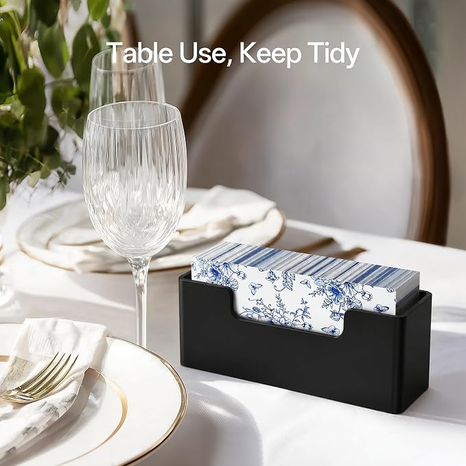 HBlife Acrylic Guest Towel, Paper Napkin Holder - Image 6