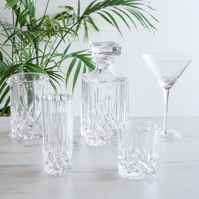 Viski Crystal Cocktail Mixing Glass - Image 7