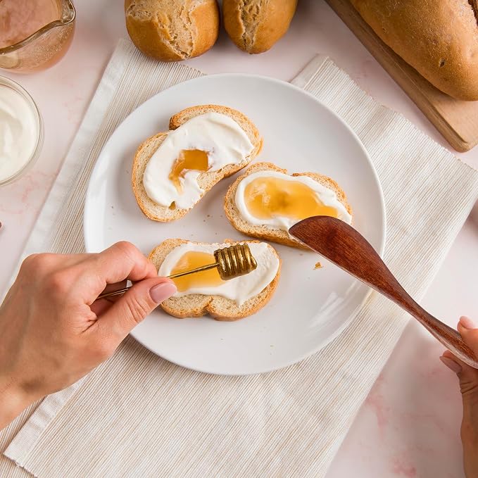 Molain 4Pcs Wooden Butter Knife, Condiment Knives, 5.9 Inch | Wooden, Jelly - Image 5