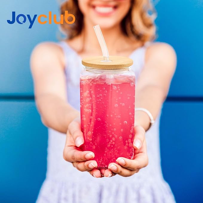 Joyclub 8pcs 16Oz Glass Cups - Image 6