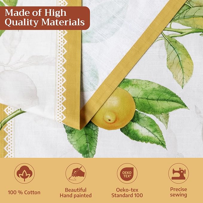 Maison d' Hermine Table Runner 100% Cotton 14.50" x 108" | Table Runners 108 - Image 3
