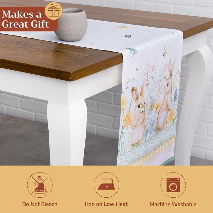 Maison d' Hermine Table Runner 100% Cotton 14.50" x 108" | Table Runners 108 - Image 5