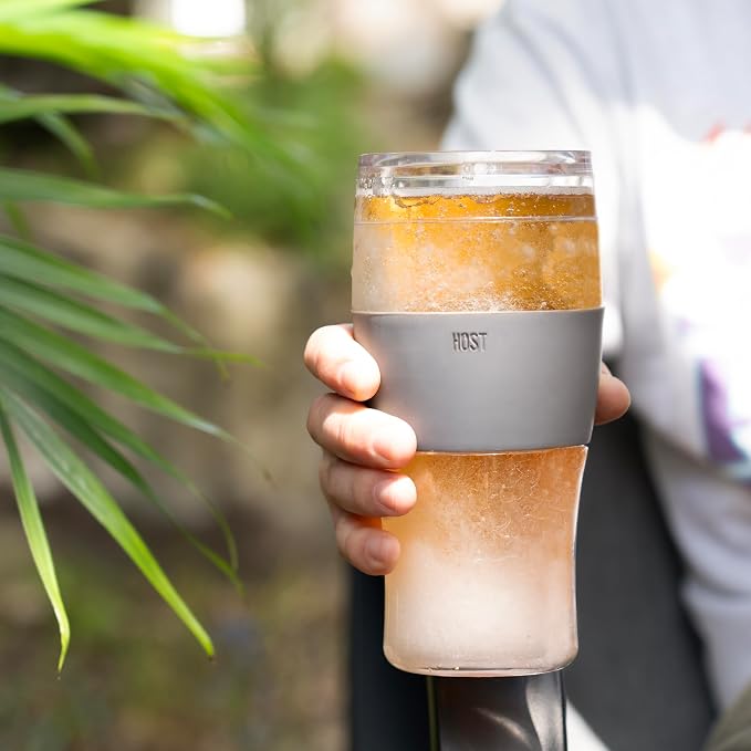 Host Freeze Beer Glasses, Frozen Beer Mugs, Freezable Pint Glass Set, Insulated - Image 9
