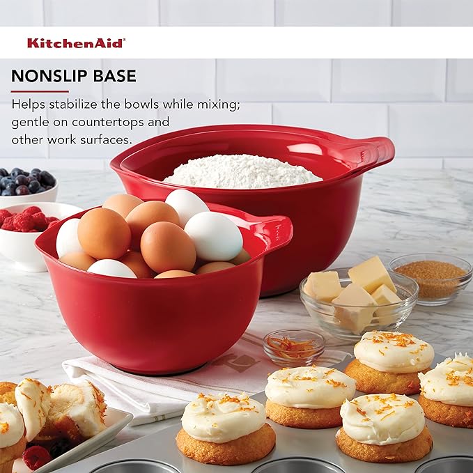 KitchenAid Universal Mixing Bowls, Empire Red - Image 5