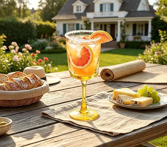 15oz Plastic Wine Glasses with Stem, Unbreakable Outdoor Wine Glasses 6PCS - Image 3