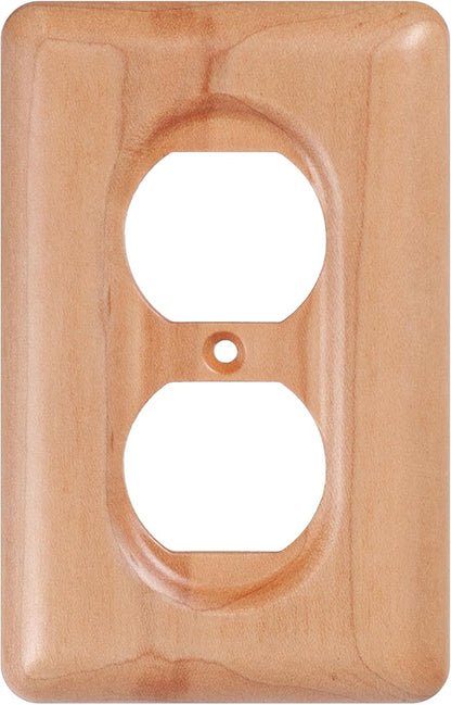 Elegant Maple Wood Outlet Covers Decorative Wood Outlet Covers For Home Decor