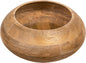 Bloomingville Modern Round Wood Bowl, Natural Finish by Bloomingville