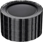 DaYammi 60PCS Black and Silver Plastic Plates, Heavy Duty Black and Silver Disposable Plates Premium 10inch Dinner Plate Hard Plastic Plate Disposable for Party and Wedding